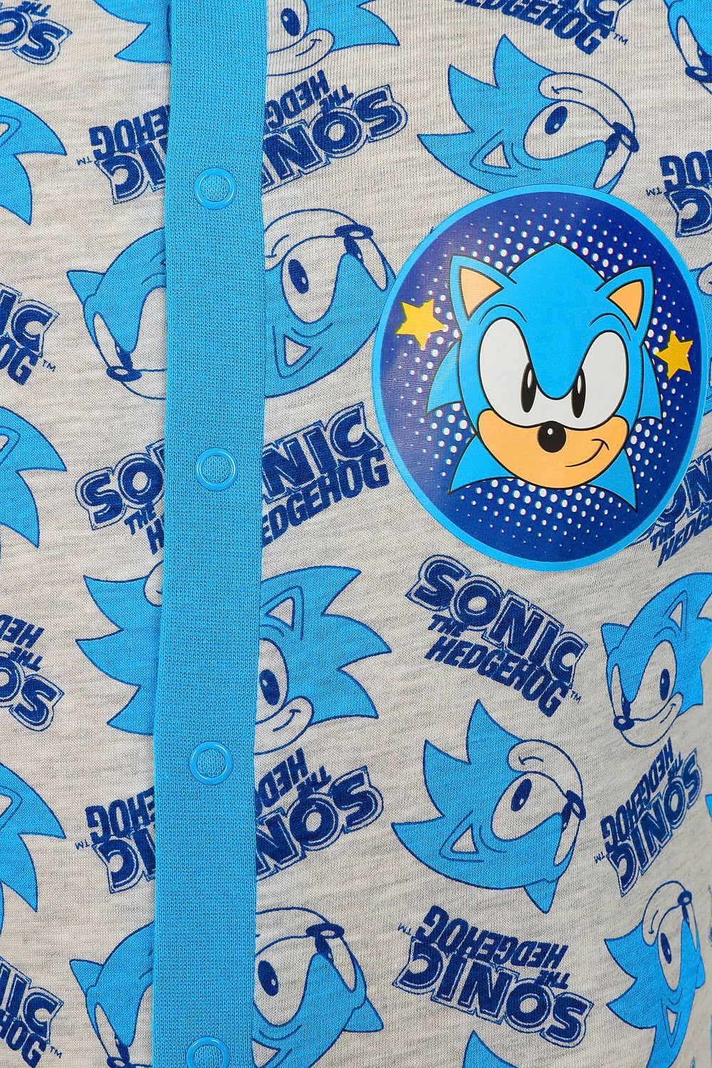Boys Official Sega Sonic The Hedgehog Onesie - Pyjamas.com