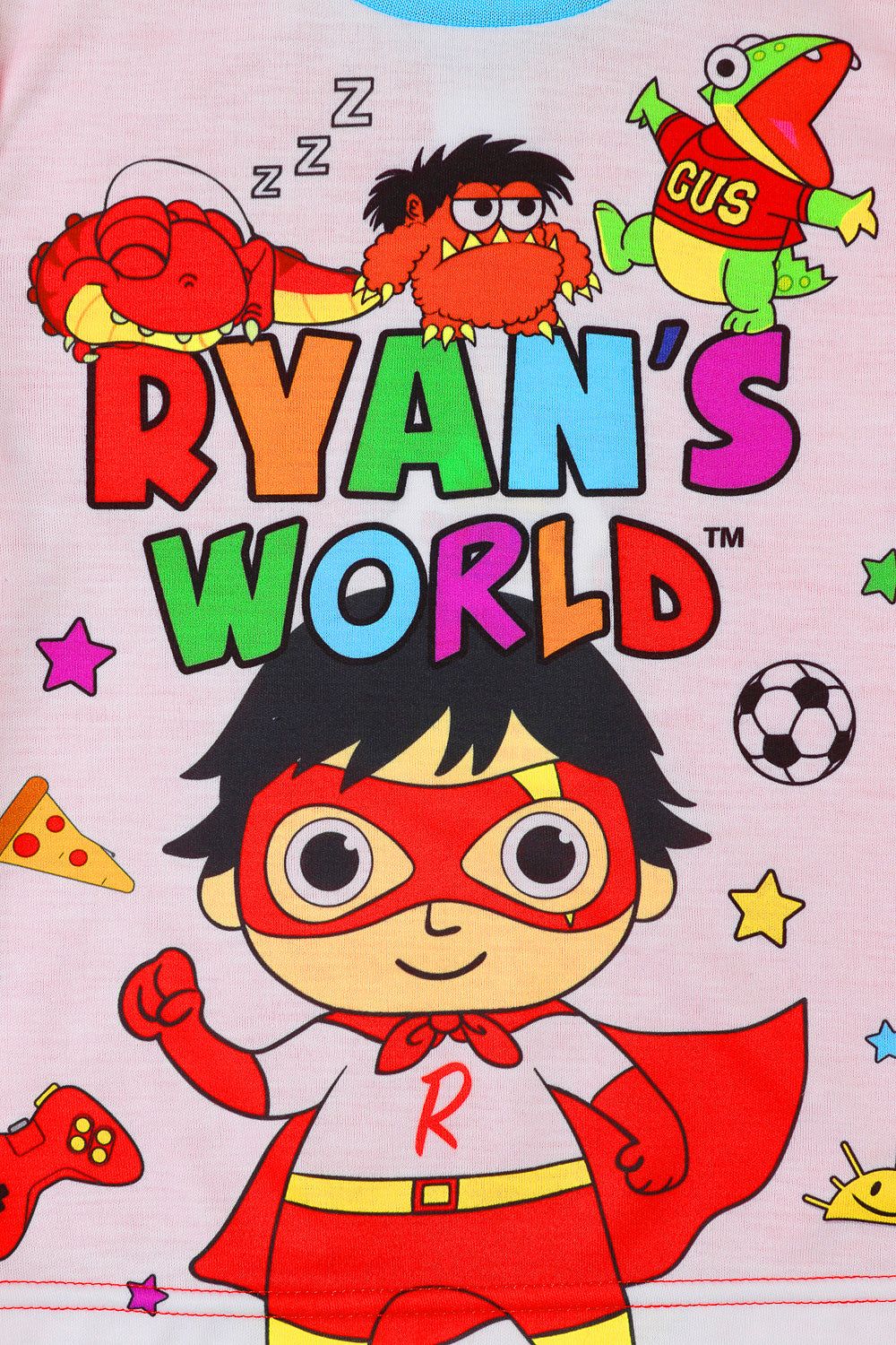 Boys Ryan's World Toy Reviews Red White Pyjamas - Pyjamas.com