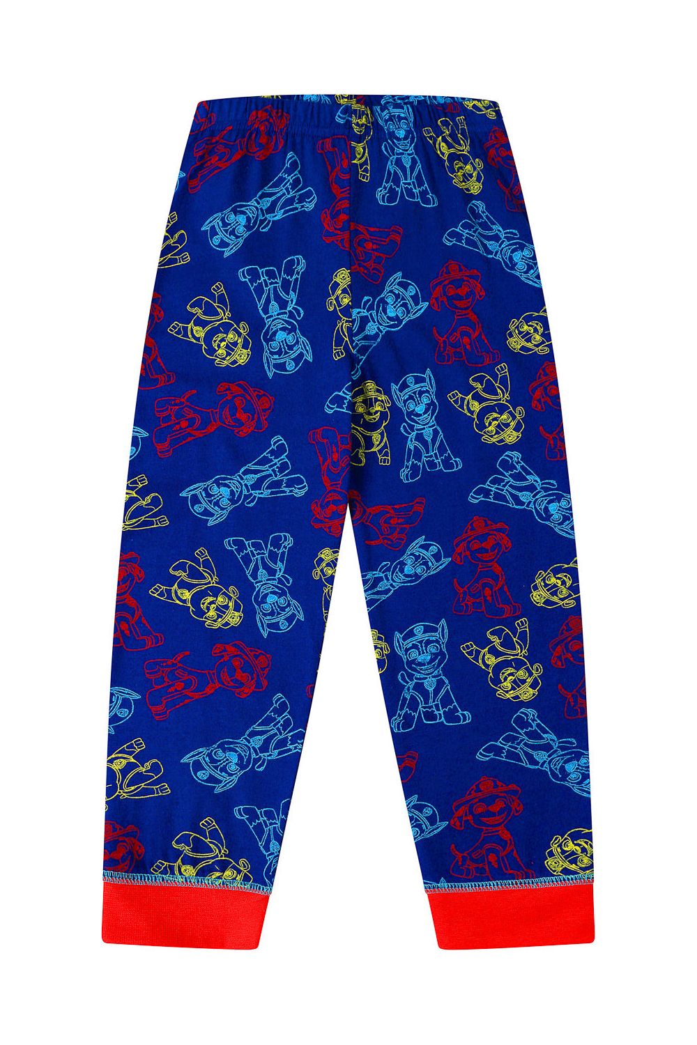 Boys Paw Patrol Long Red Blue Pyjamas - Pyjamas.com