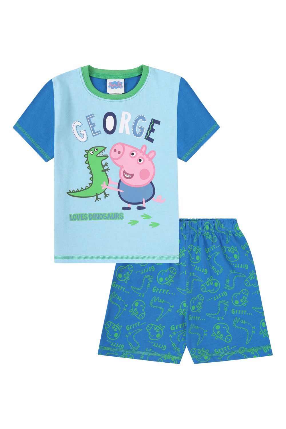 Peppa Pig Ensemble de Pyjama Garçon George Pig Peppa Pig Ensemble de Pyjama Garçon George Pig