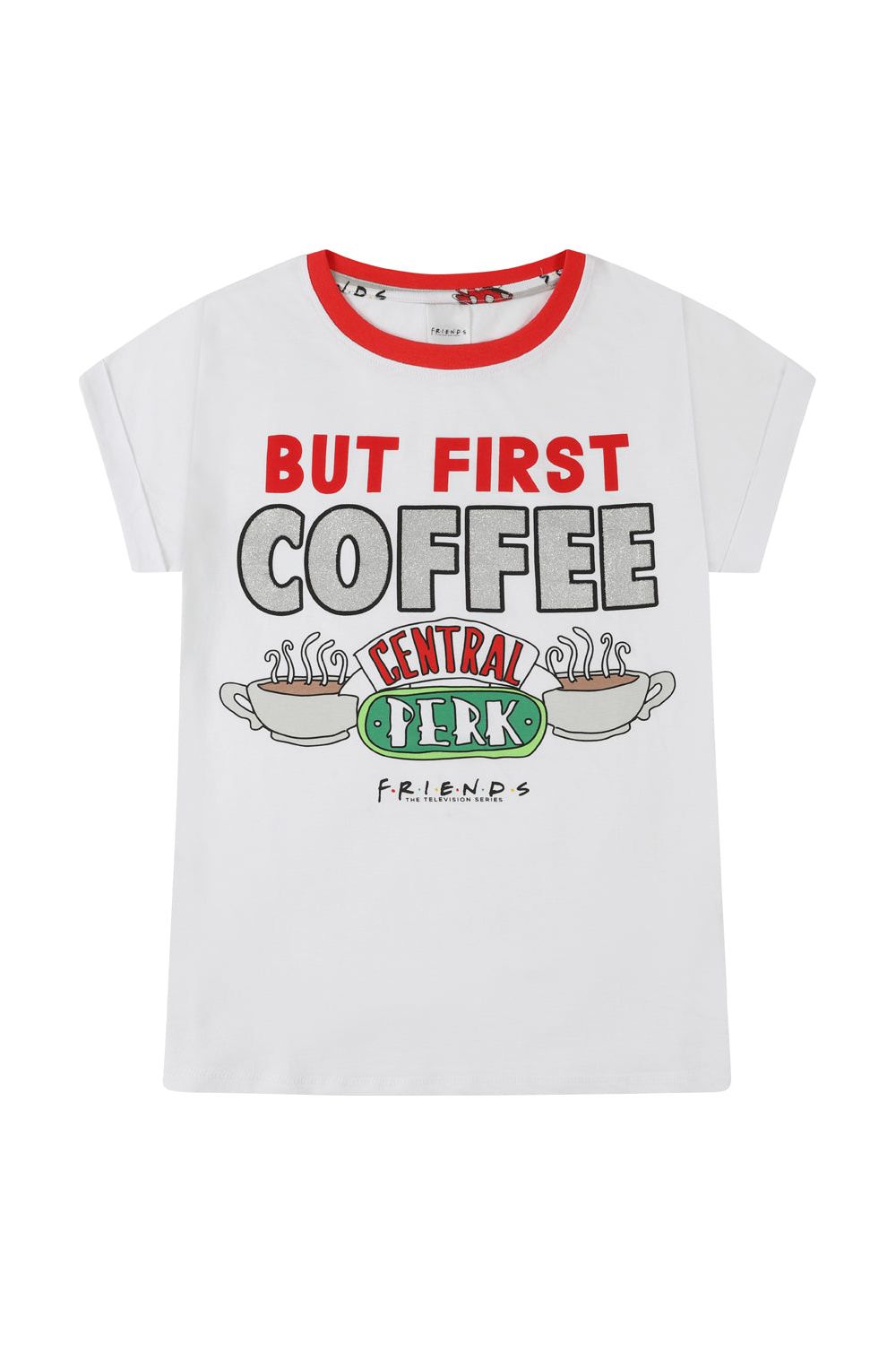 Ladies Friends But First Coffee Pyjamas for Women Central Perk Cafe TV Show - Pyjamas.com
