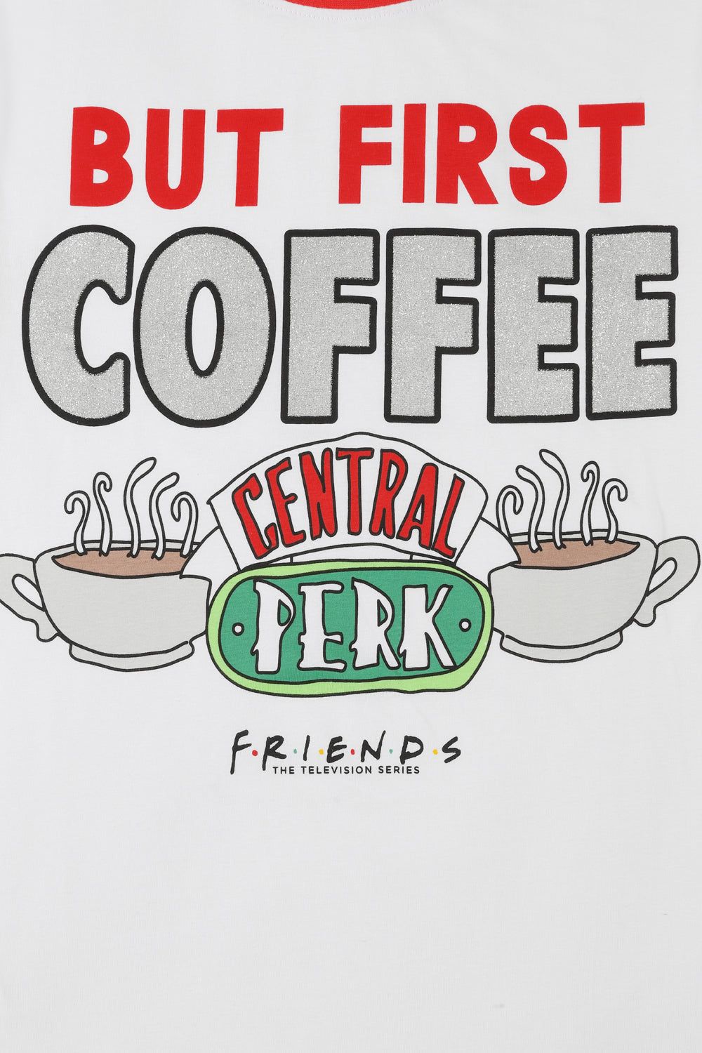 Ladies Friends But First Coffee Pyjamas for Women Central Perk Cafe TV Show - Pyjamas.com