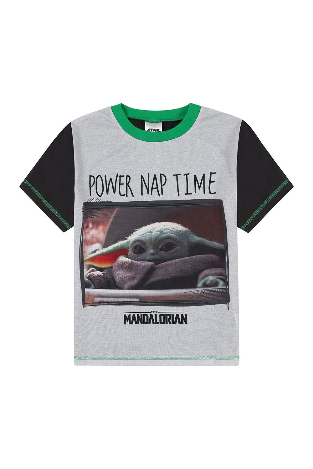 Boys' Star Wars Baby Yoda The Mandalorian Power Nap Short Pyjama Set - Pyjamas.com