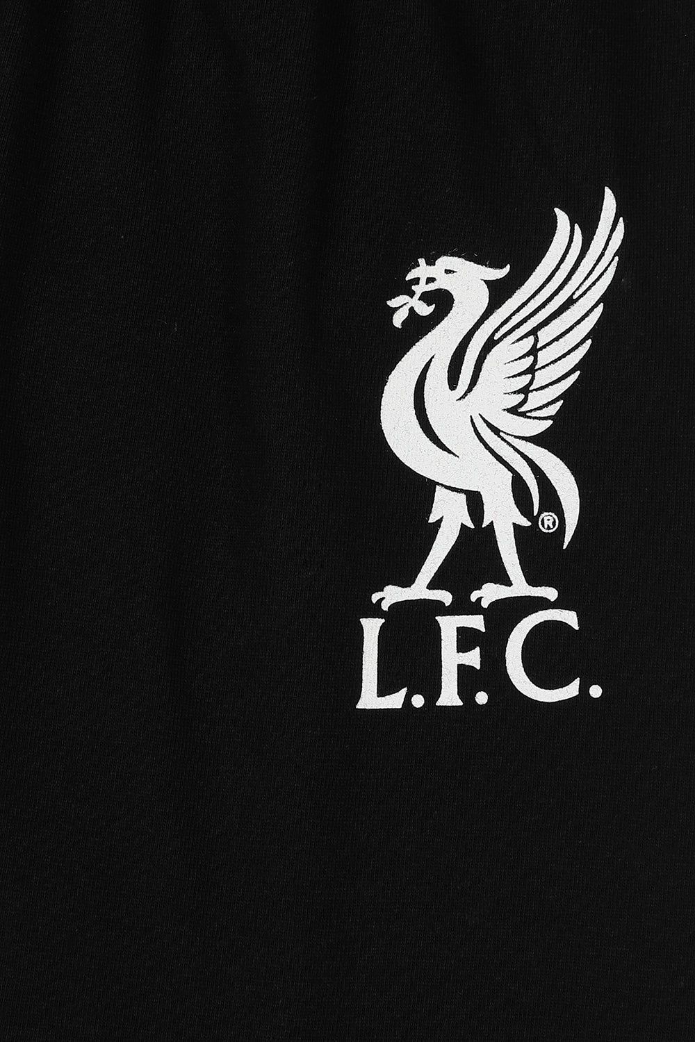 Mens Liverpool FC Red Black Short LFC Pyjamas - Pyjamas.com