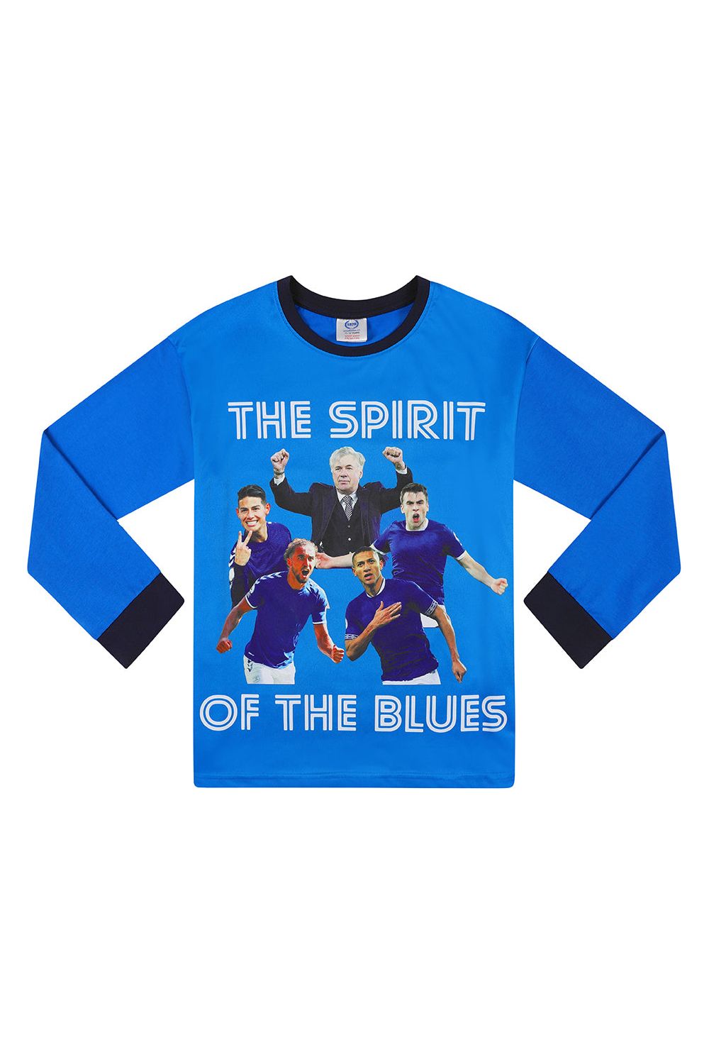 Boys Everton Spirit Of The Blues Long Pyjamas - Pyjamas.com