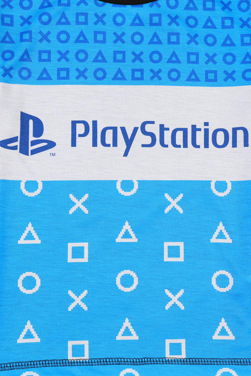 Official Sony PlayStation Gaming Long Pyjamas Blue Gift Kids Pjs - Pyjamas.com