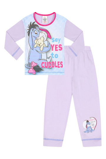 Eeyore 'Say Yes To Cuddles' Toddler Long Pyjamas - Pyjamas.com
