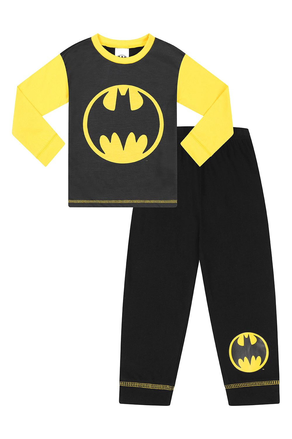 Boys Toddler Batman Logo Long Pyjamas