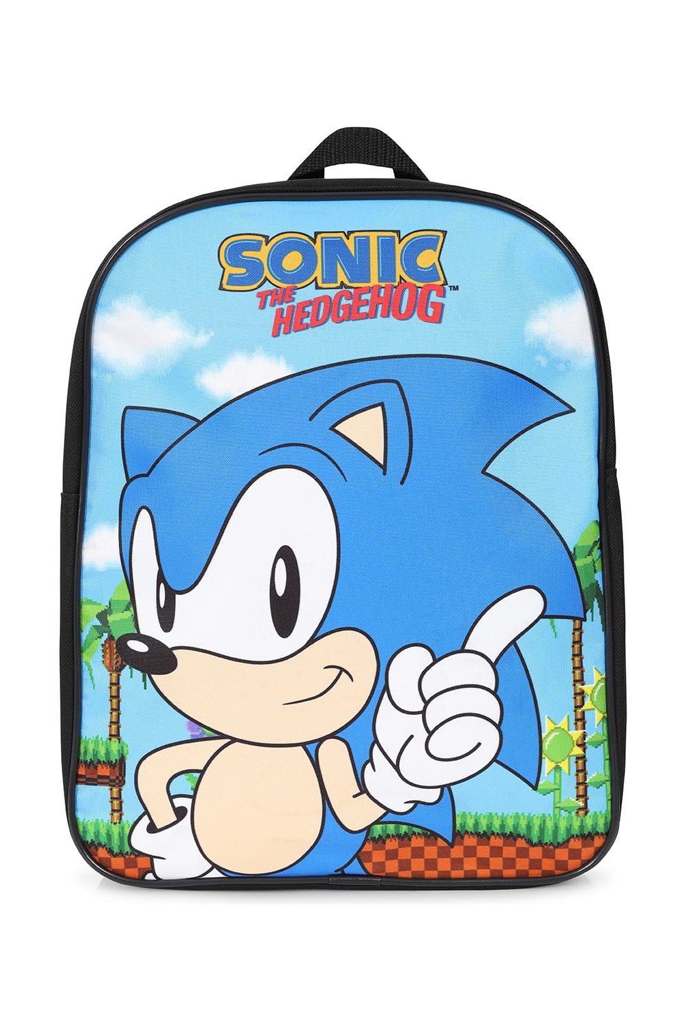 Official Sonic The Hedgehog Retro Kids Backpack Rucksack School Bag