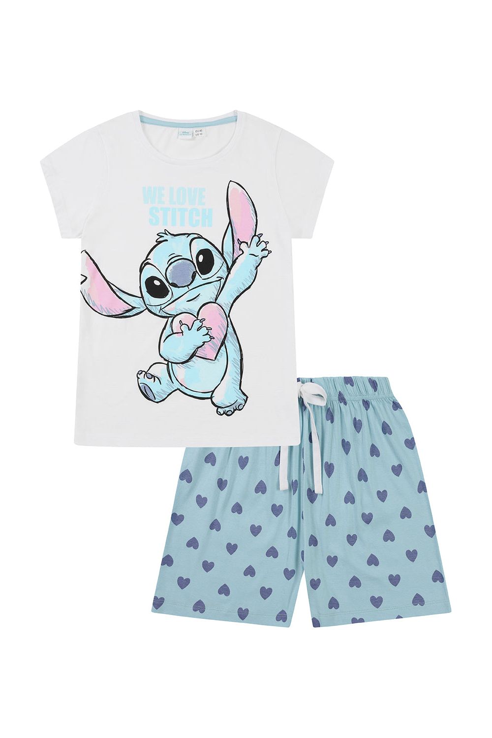 Women's Disney Lilo and Stitch We Love Stitch Short Pyjama Set