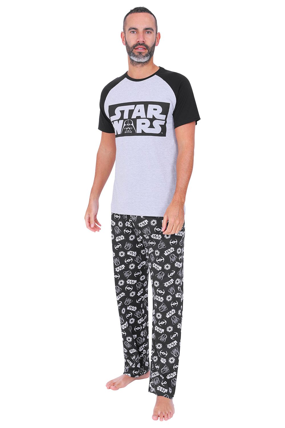 Men's Star Wars Cotton Long Pyjamas w21