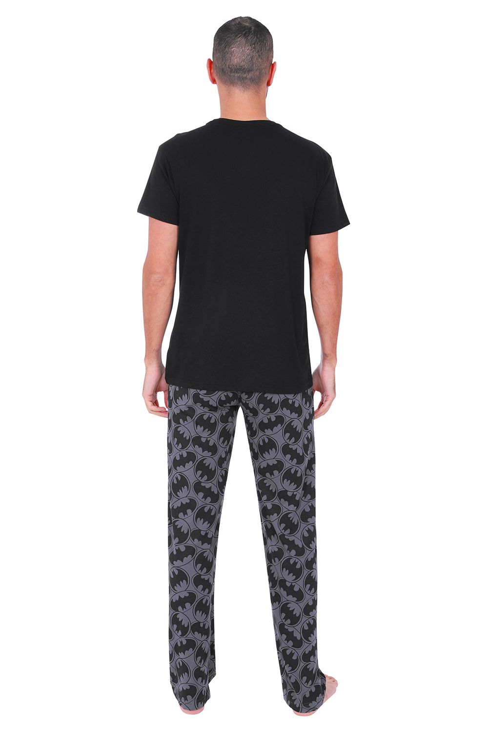 Amazon Batman Adult Pajamas Mens Official Batman Pyjamas Black