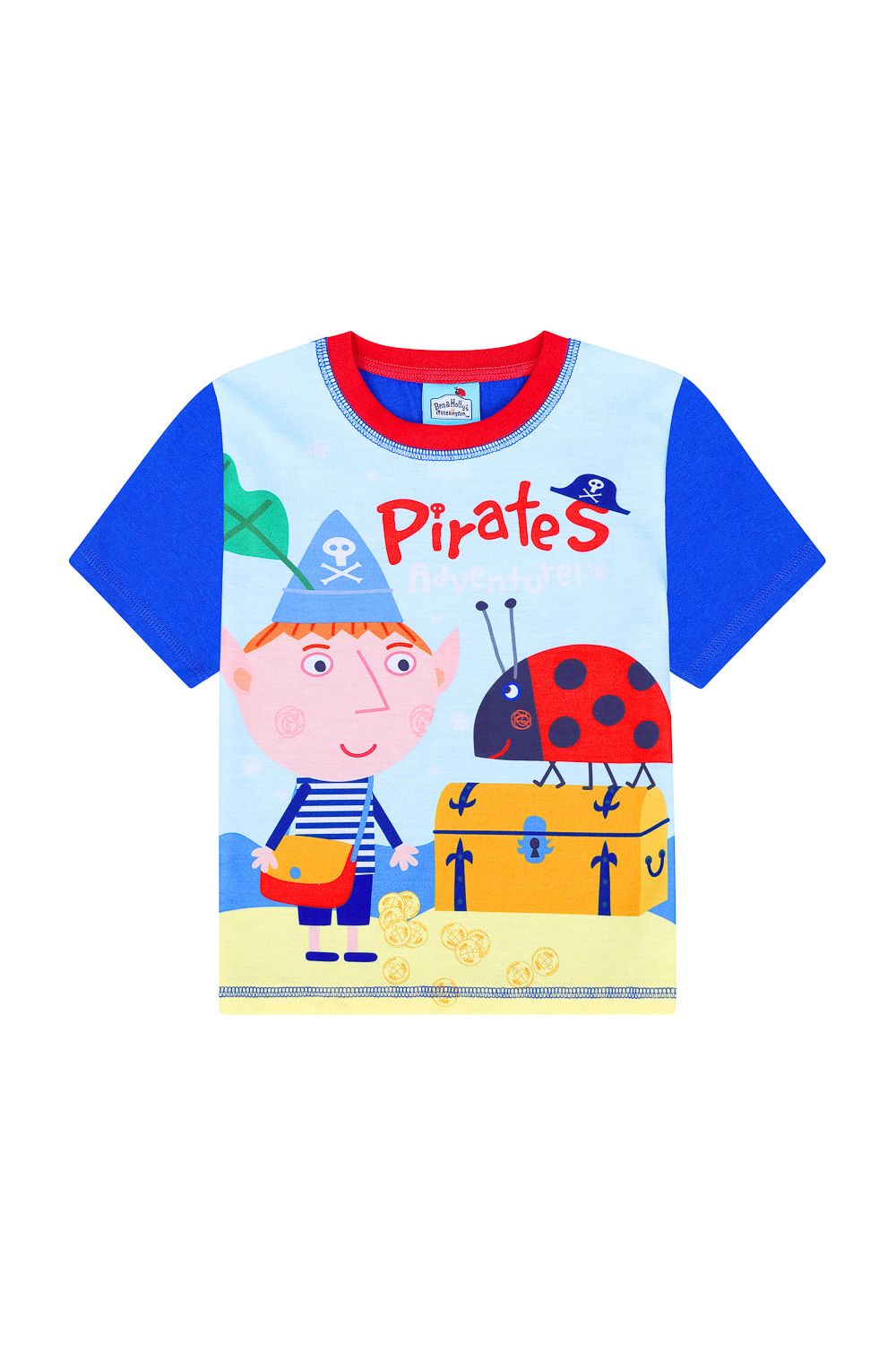 Boy's Ben & Holly Little Kingdom Pirates Adventure Short Pyjamas - Pyjamas.com