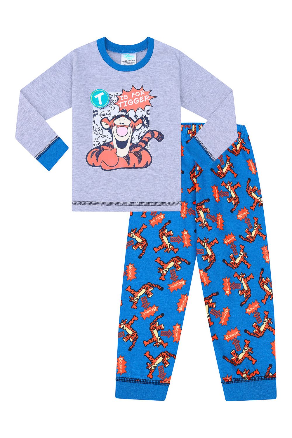 Boys Tigger Baby Snugglefit Pyjamas - Pyjamas.com