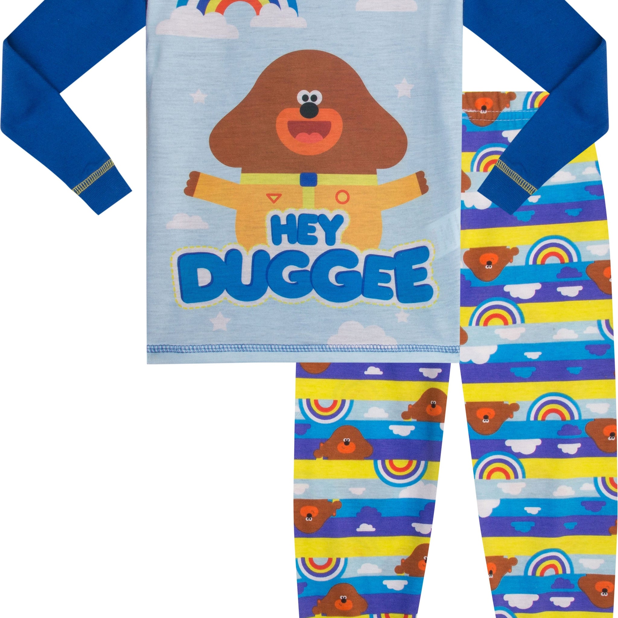 Boys Hey Duggee Rainbow Long Pyjamas - Pyjamas.com