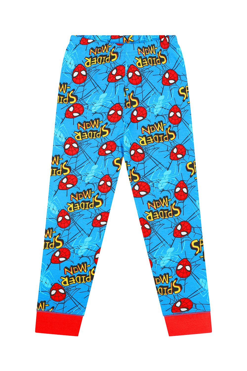Boys Spiderman Long Pyjamas - Pyjamas.com