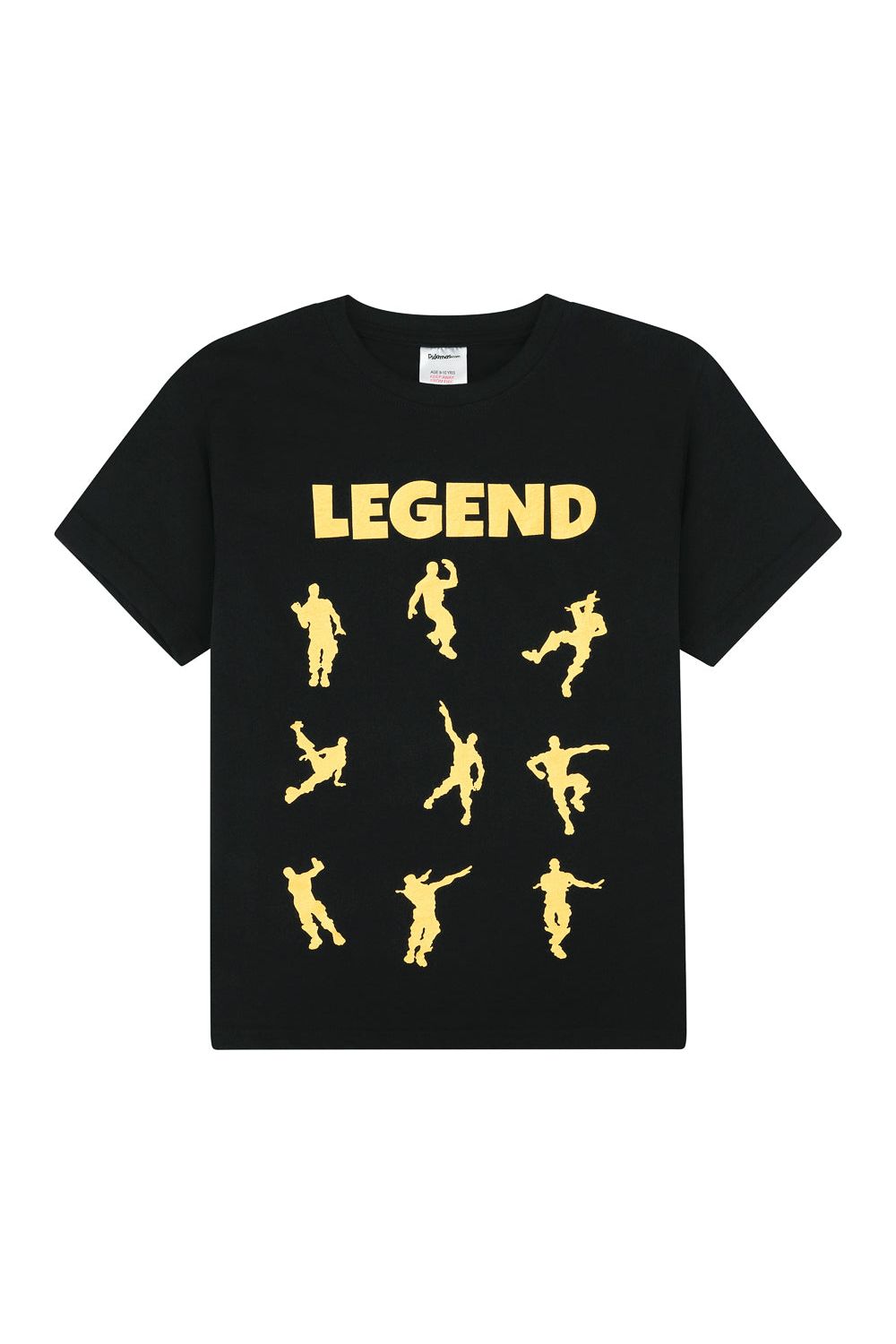 Legend Emote Dance Gaming Gold Short Pyjamas - Pyjamas.com