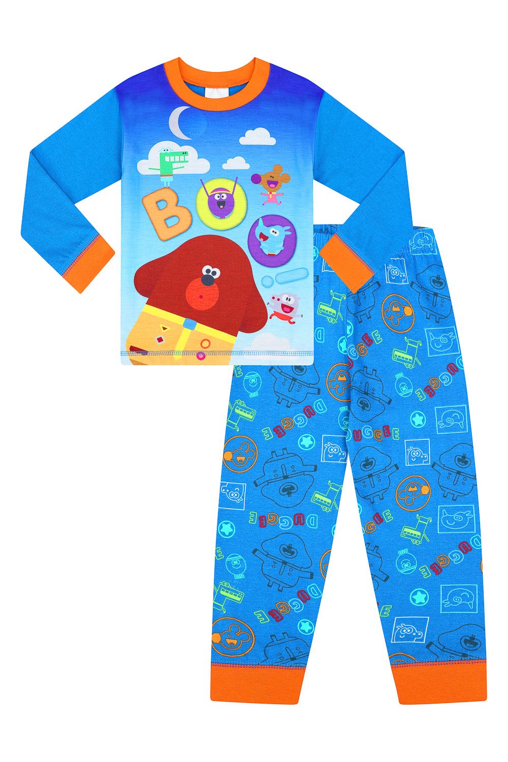 Pyjamas Boo Boys Official Hey Duggee BOO Long Pyjamas