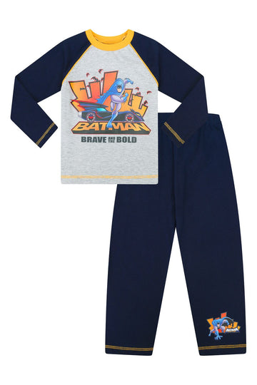 Boys Batman Brave and The Bold Long Pyjamas - Pyjamas.com