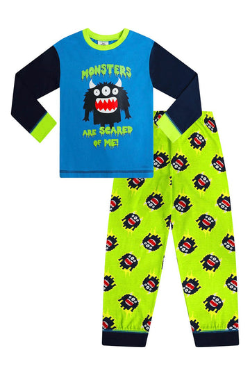 Cheeky Monsters are Scared Of Me Long Pyjamas - Pyjamas.com