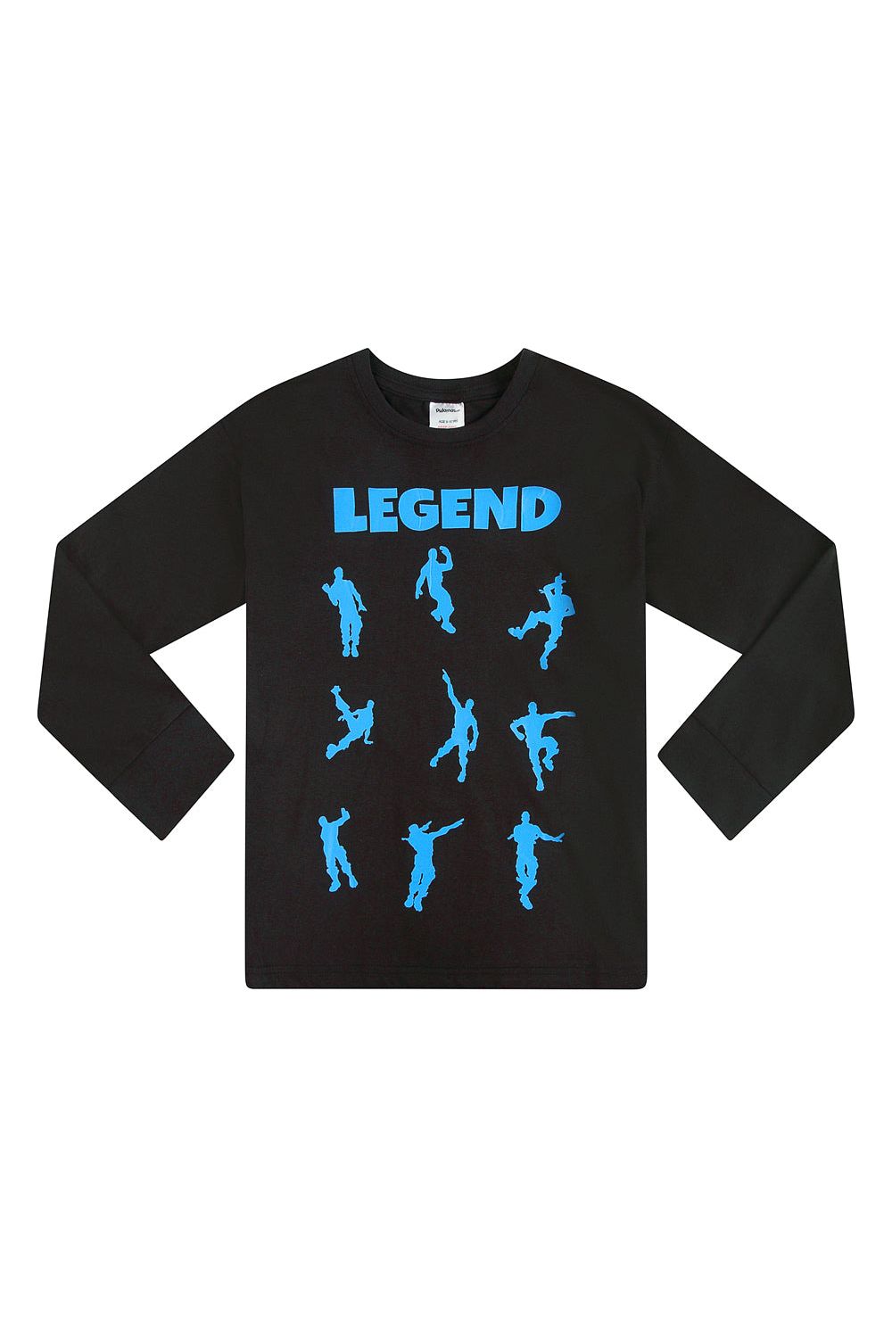 Legend Emote Dance Gaming Blue Long Pyjamas - Pyjamas.com