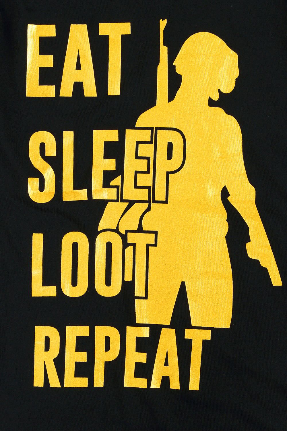Eat Sleep Loot Repeat Woven Leg Gaming Pyjamas - Pyjamas.com