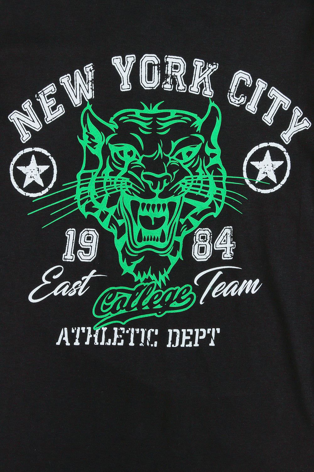 Boys New York City Tiger College Long Pyjamas - Pyjamas.com