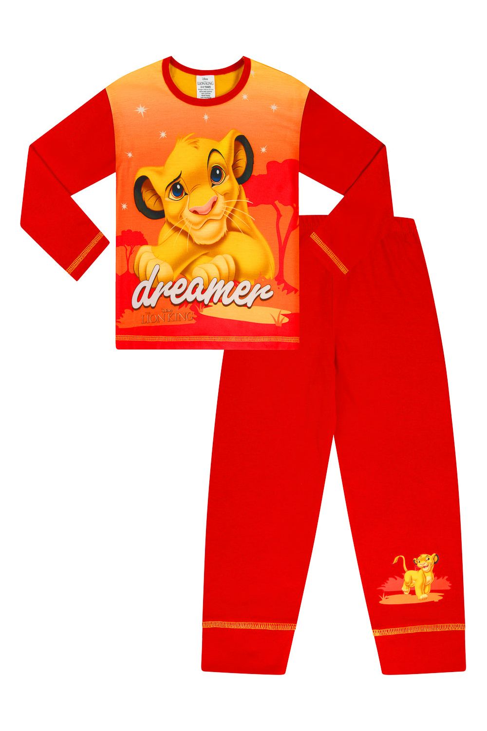 Disney Lion King Dreamer Long Pyjamas