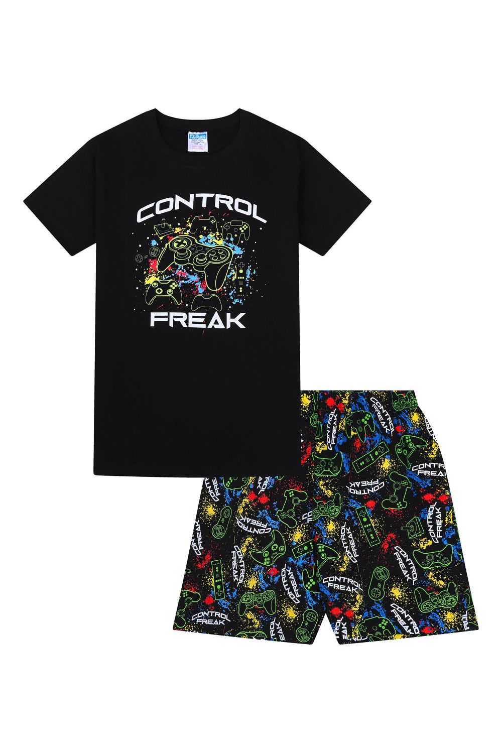 Control Freak Gaming Short Pyjamas - Pyjamas.com