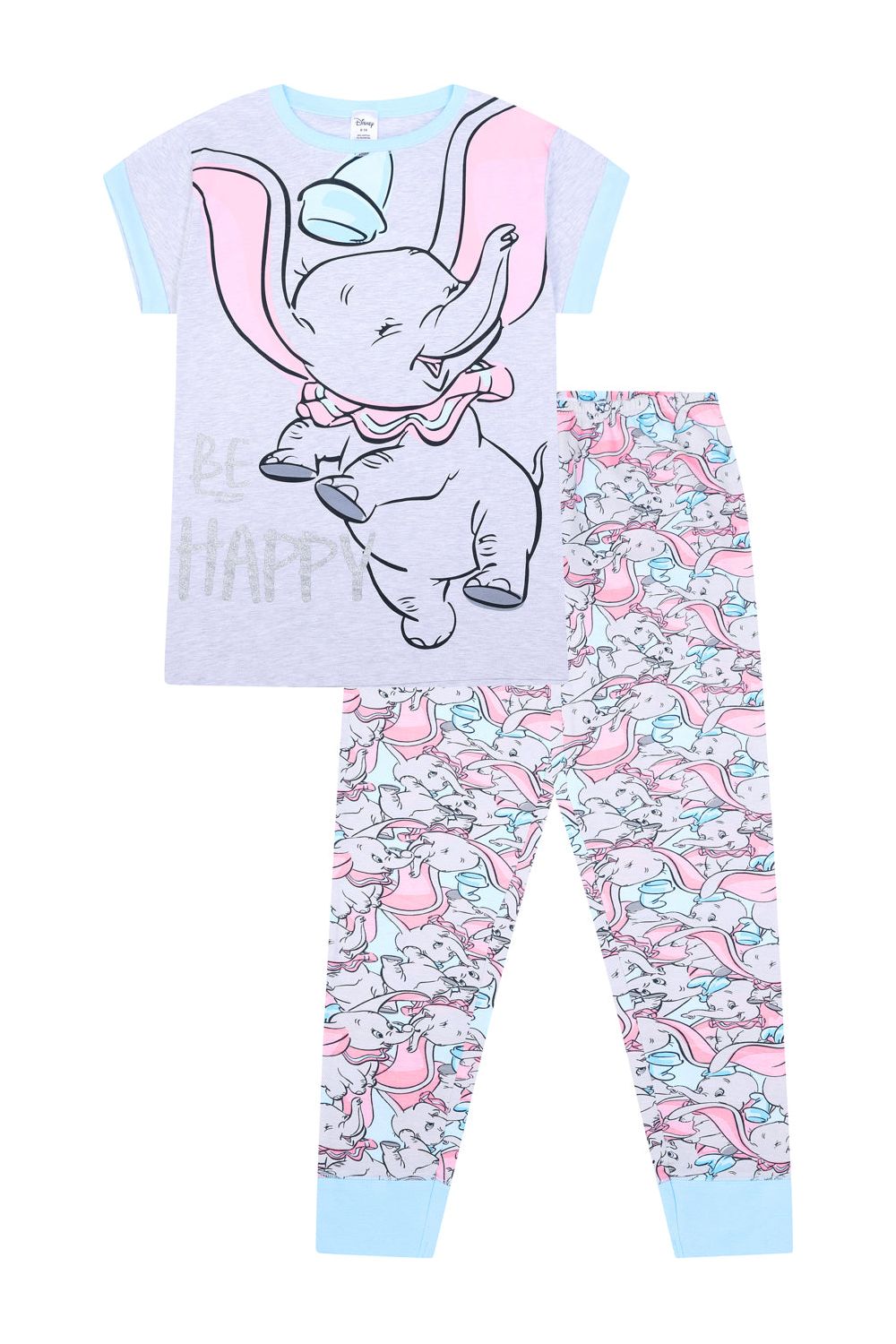 Women's Disney Dumbo 'Be Happy' Long Pyjamas