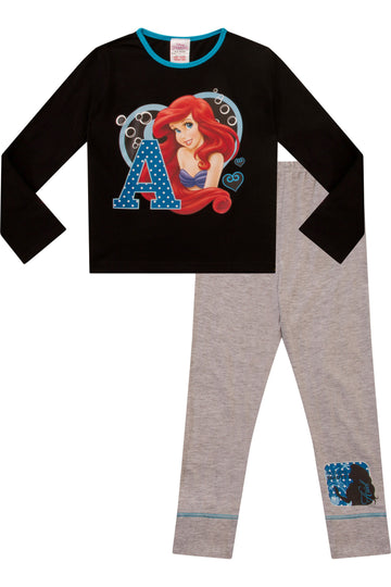 Girls Little Mermaid Long Pyjamas - Pyjamas.com