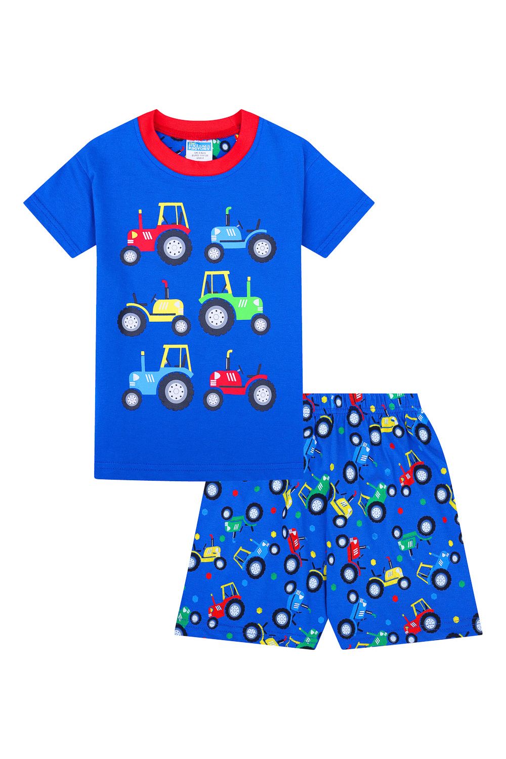Boys Tractors Short Pyjamas - Pyjamas.com