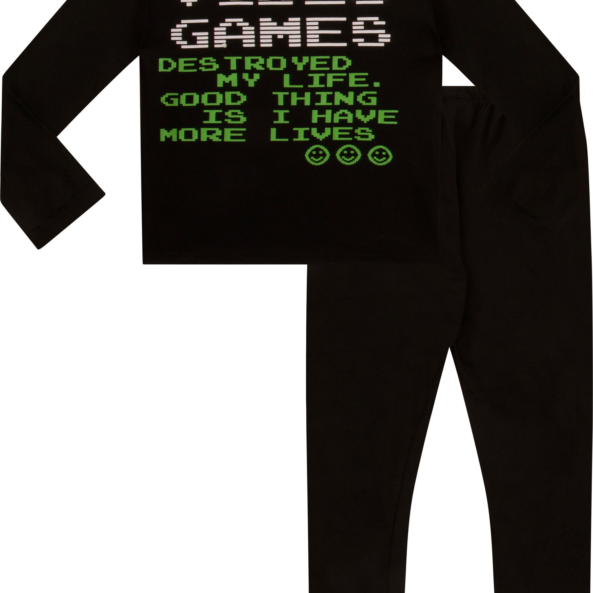 Boys Video Game Long Pyjamas - Pyjamas.com
