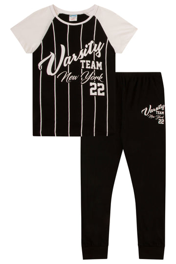 Girls Varsity Team Long Pyjamas - Pyjamas.com