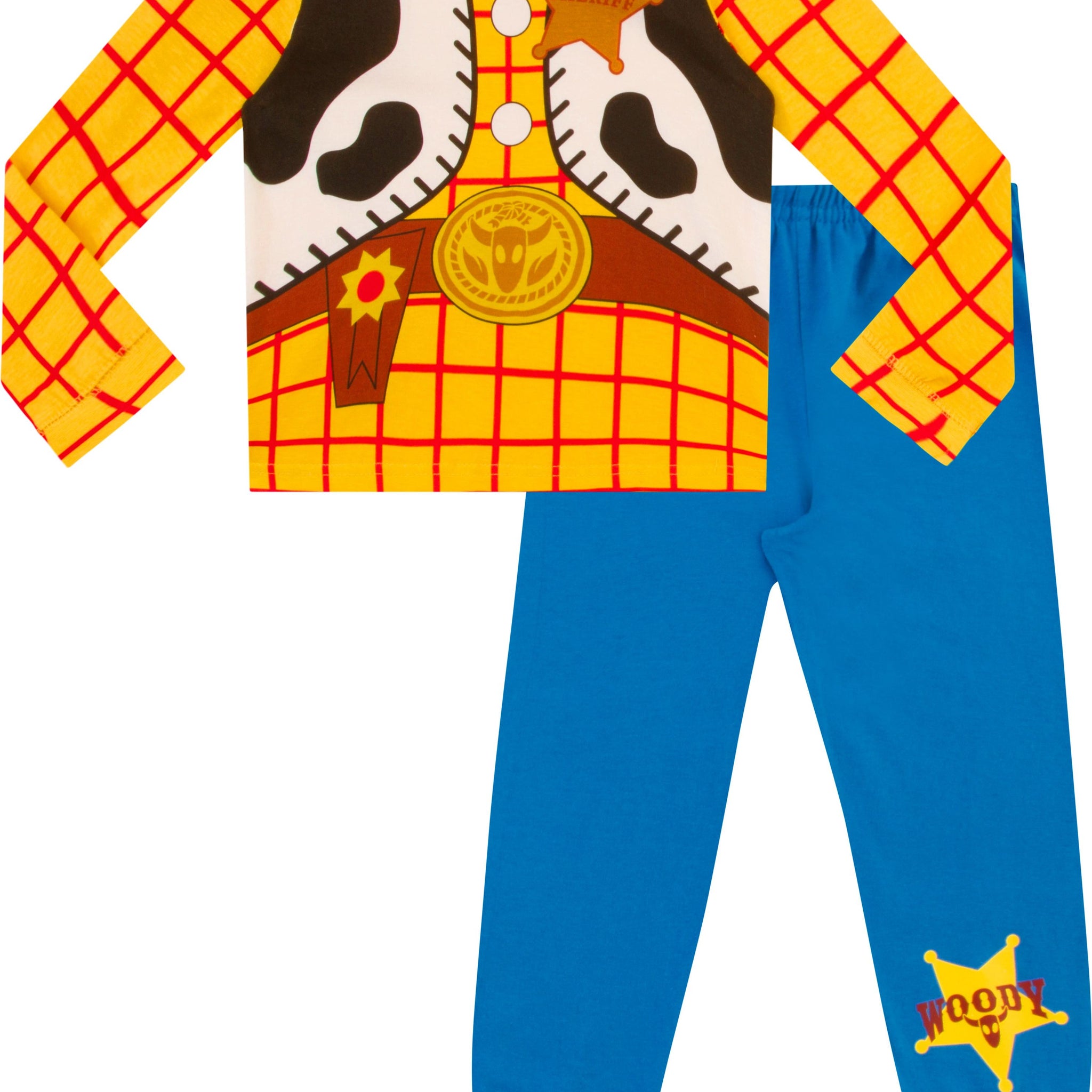 Boys Disney Sheriff Cowboy Long Pyjamas - Pyjamas.com