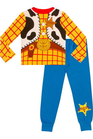 Boys Disney Sheriff Cowboy Long Pyjamas - Pyjamas.com