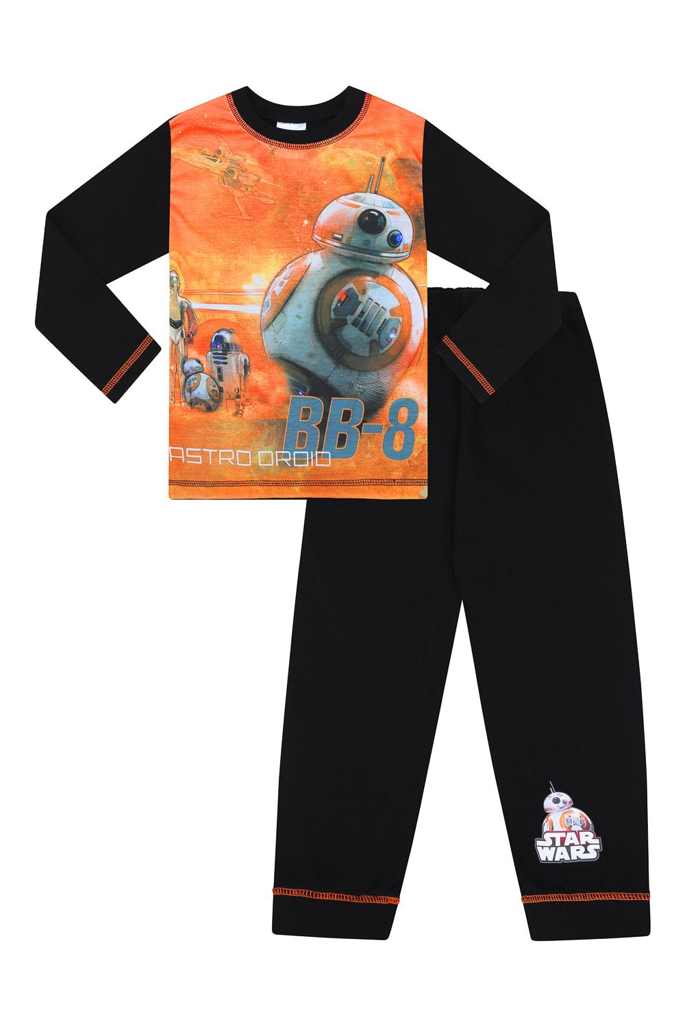 Boys Star Wars Long Pyjamas - Pyjamas.com