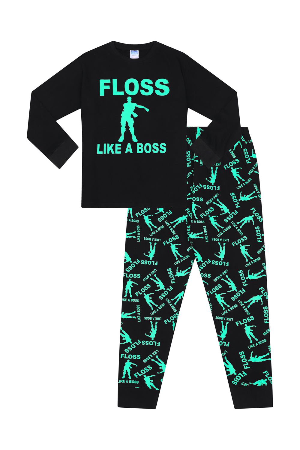 Floss Like a Boss Long Pyjamas 7-8 Years