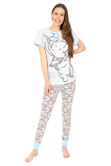 Women's Disney Dumbo 'Be Happy' Long Pyjamas