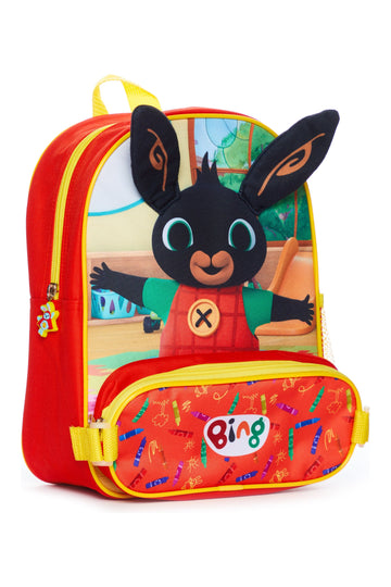 Bing Bunny Backpack and Pencil Case Kids Nursery School Rucksack Lunch Bag