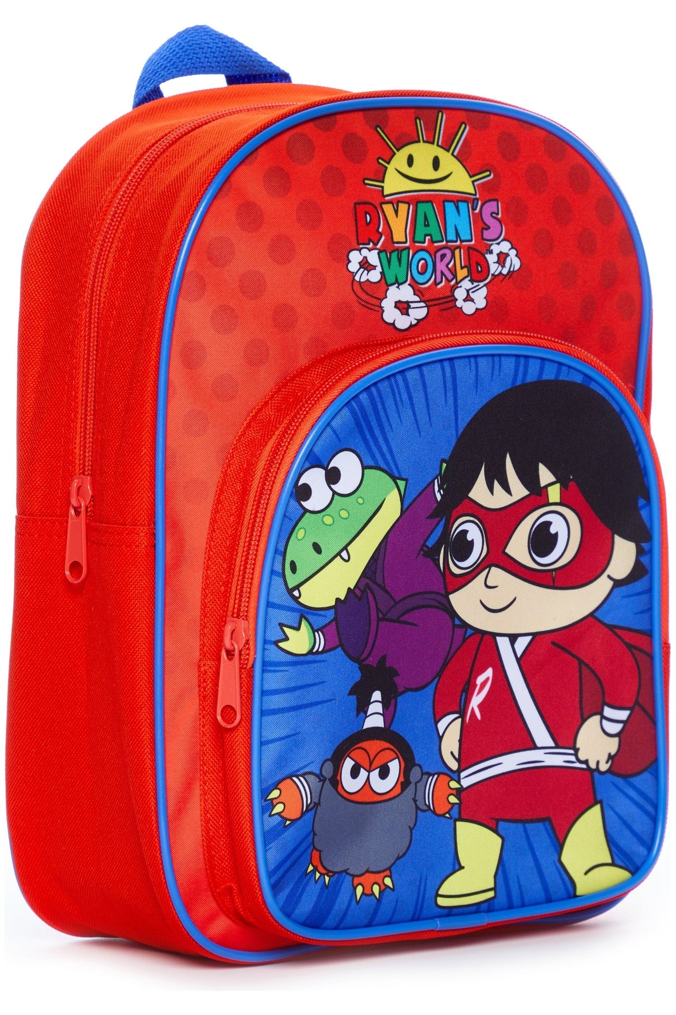 Ryans World Colorful Ninja Backpack for Boys Girls Unisex Nursery School