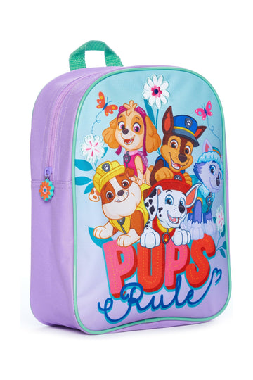 Girls Paw Patrol Pups Rule Backpack Nursery School Rucksack
