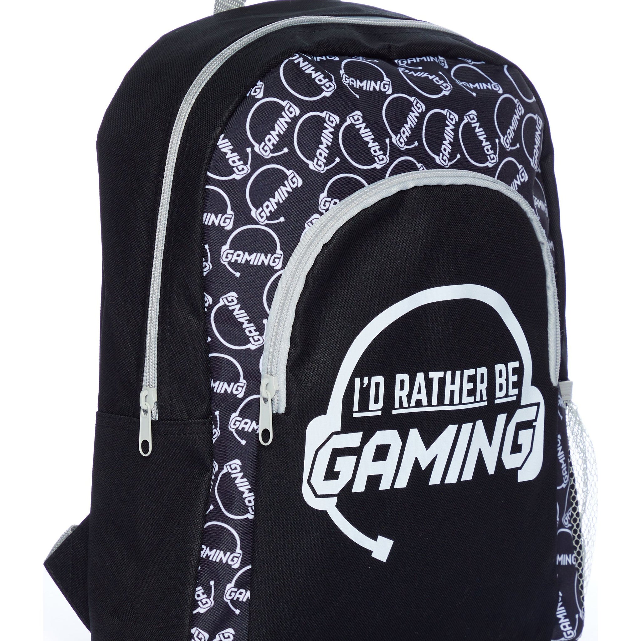 I'd Rather Be Gaming School Bag, Kids Boys Gamer Backpack