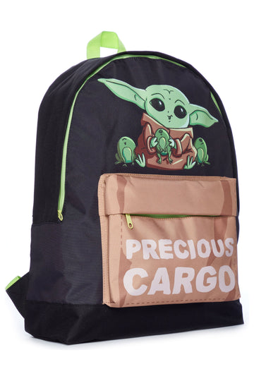 The Mandalorian School Bag, Kids Backpack, Baby Yoda Boys Backpack Precious Cargo