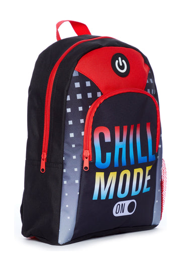 Chill Mode On Gaming School Bag, Kids Boys Gamer Backpack