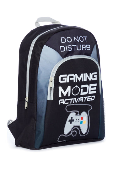 Do Not Disturb Gaming Mode Activated School Bag, Kids Boys Gamer Backpack