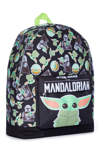 The Mandalorian School Bag, Kids Backpack, Baby Yoda Boys Backpack Star Wars