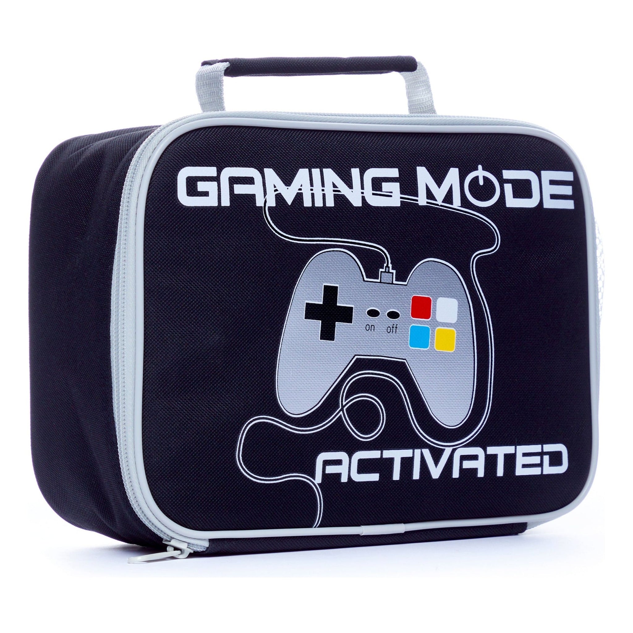 Gaming Mode Activated Lunchbox Bag, Kids Boys Gamer School Bag