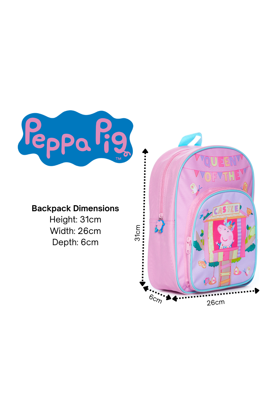 Peppa pig backpack mothercare on sale