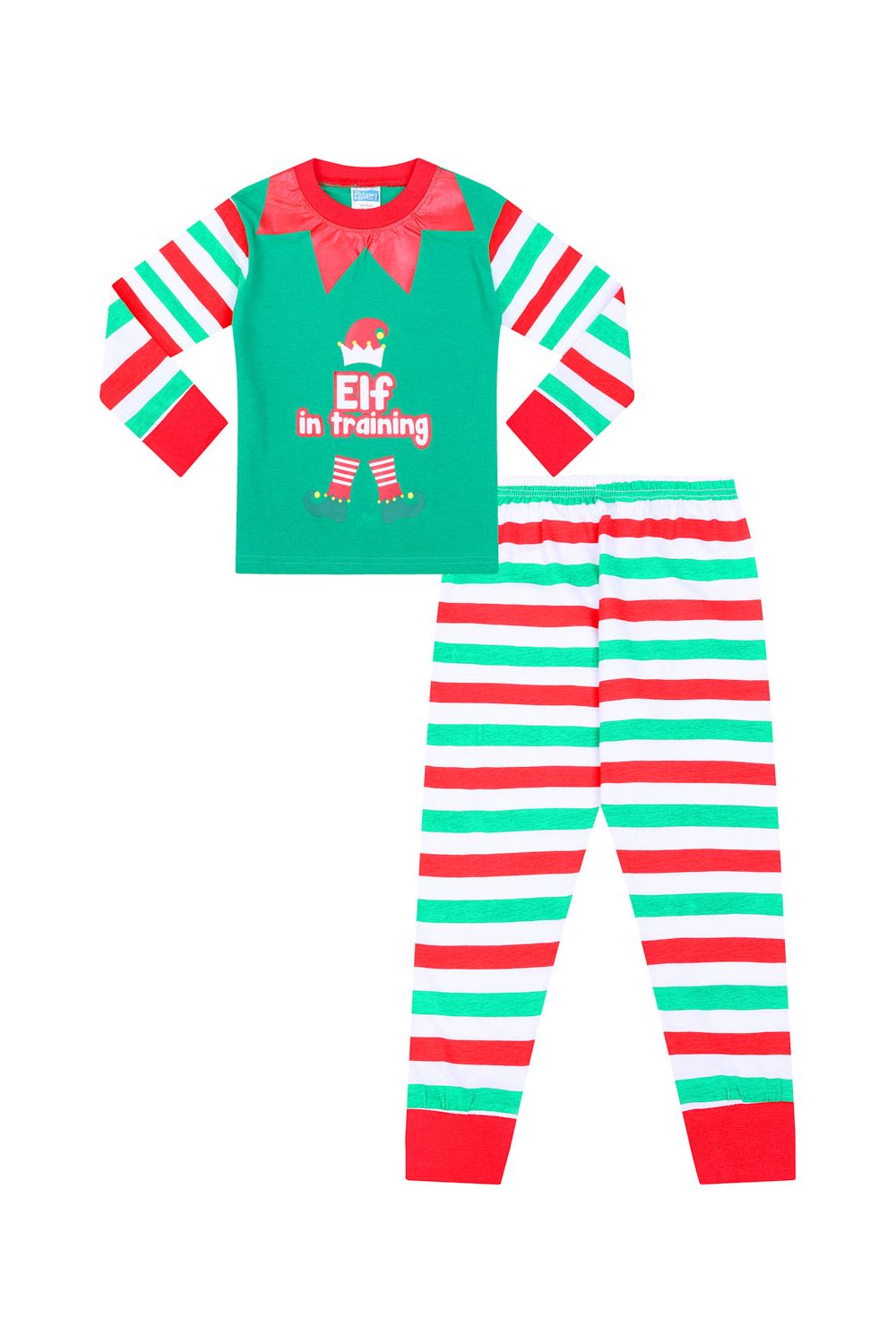Elf in Training Christmas Matching Family Pyjamas - Pyjamas.com